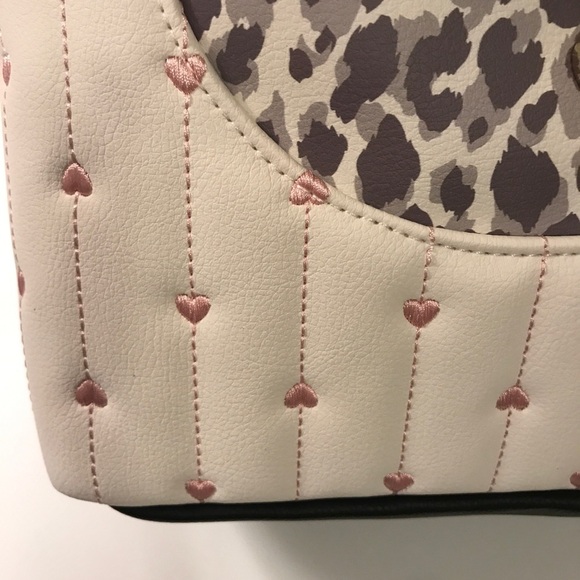 ? Betsy Johnson Leopard Cat Mid Backpack main image 6